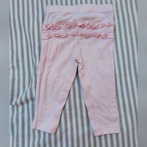 Carter's 6M ruffle bum leggings